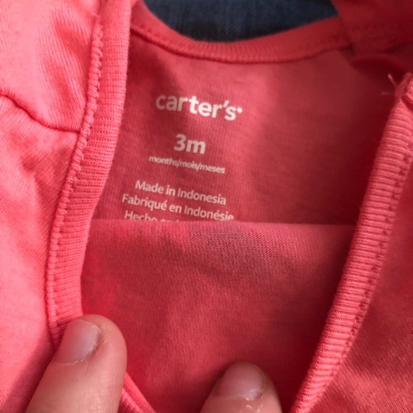 Carter's Baby Girl Floral Summer Outfit w Stretchy Shorts, Size 3 Months, NWTs - Picture 4 of 7